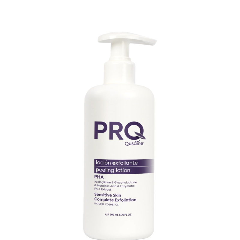 Loción Exfoliante PHA Qusaine PRO 200 ml uso en casa